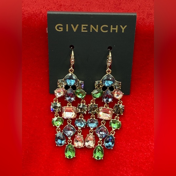 GIVENCHY PRE-LOVED 2000 Edwardian Revival Chandelier Earrings - Picture 11 of 11